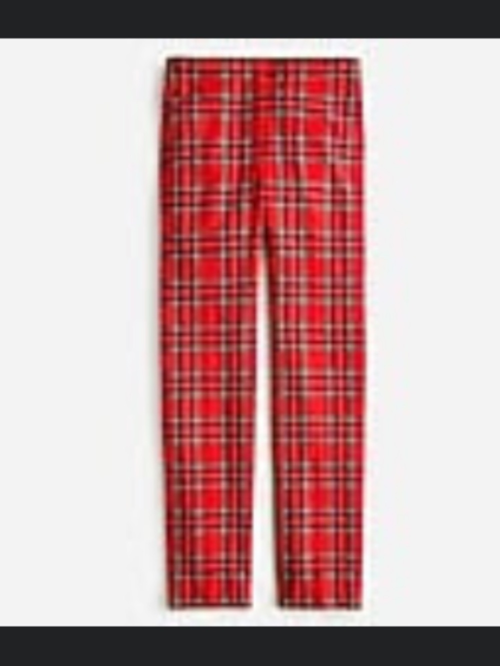 NWT J.Crew wool blend Kate plaid slacks - Picture 4 of 5